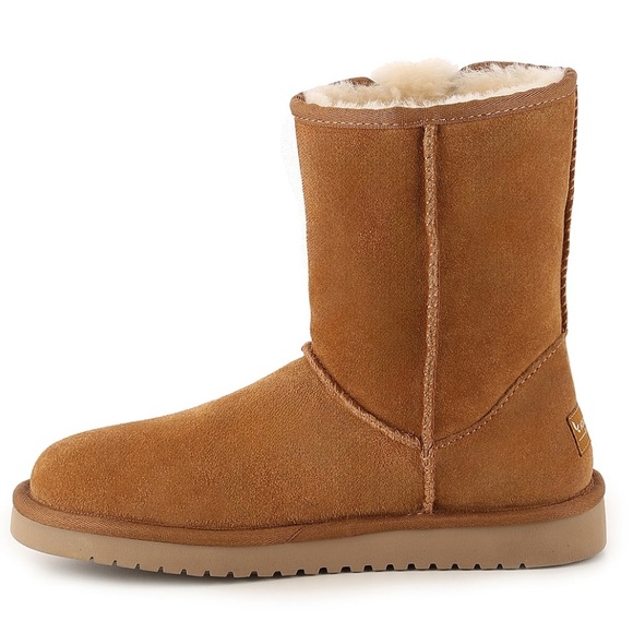 Koolaburra by Ugg - Victoria Short Bootie - Women’s 8 - Cognac - Picture 3 of 15